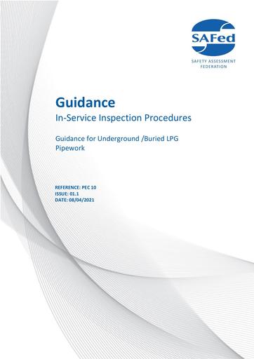 PEC10 - ISSUE 1.1 – For underground / buried pipework