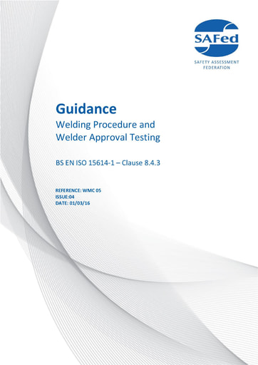 WMC 05 Issue 04 Guidance – BS EN ISO 15614-1 – Clause 8.4.3